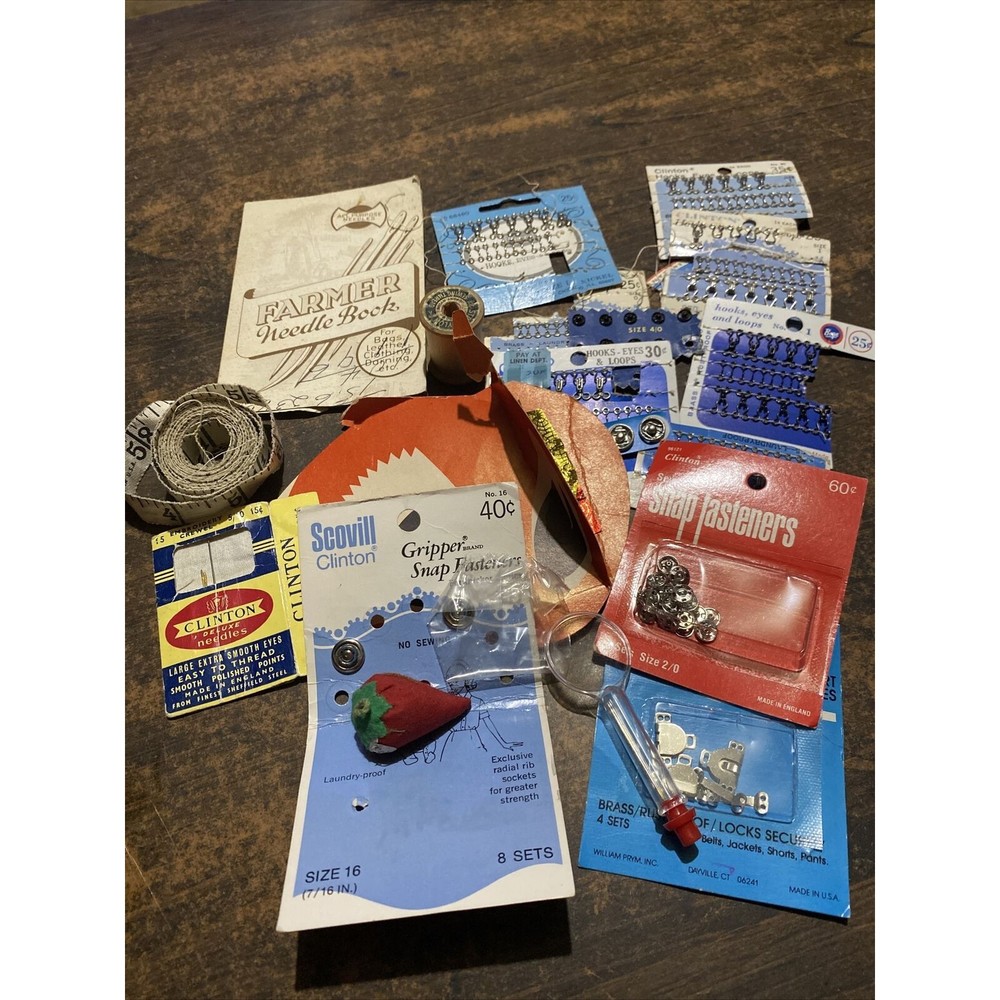 Vintage Sewing Notions Assorted